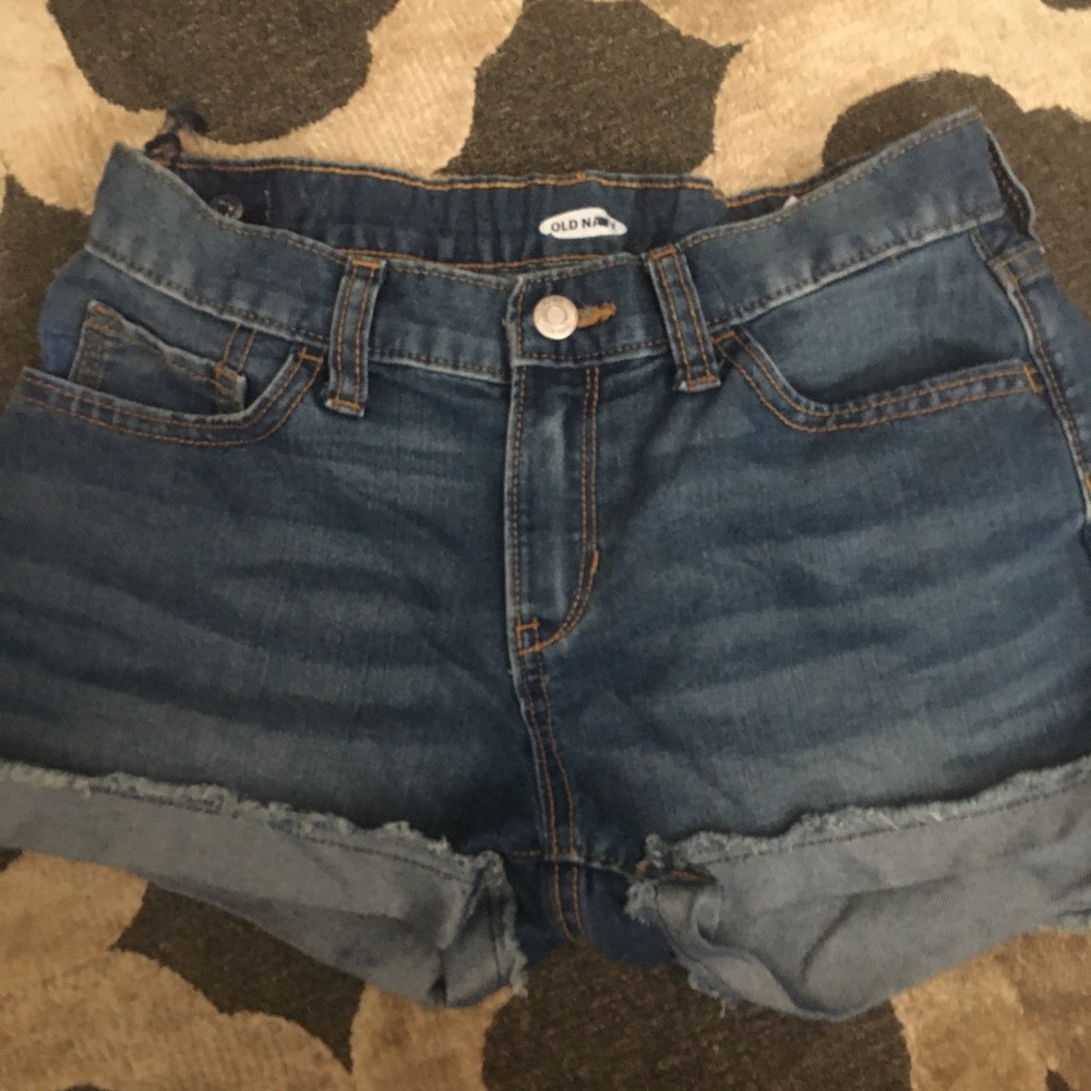 Blue shorts